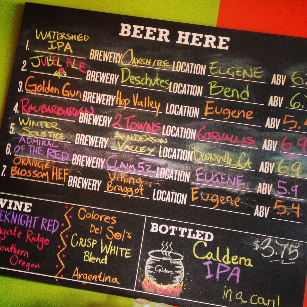 Local brews abound at Laughing Planet