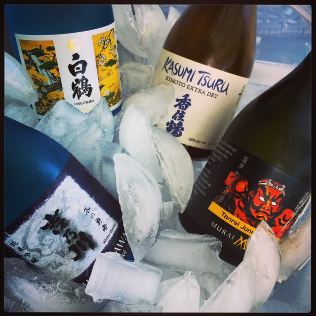 sake in ice
