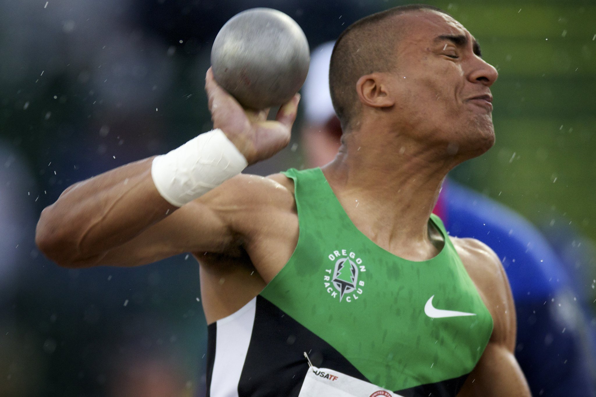 Ashton Eaton Currently in Second Place at USA Championships