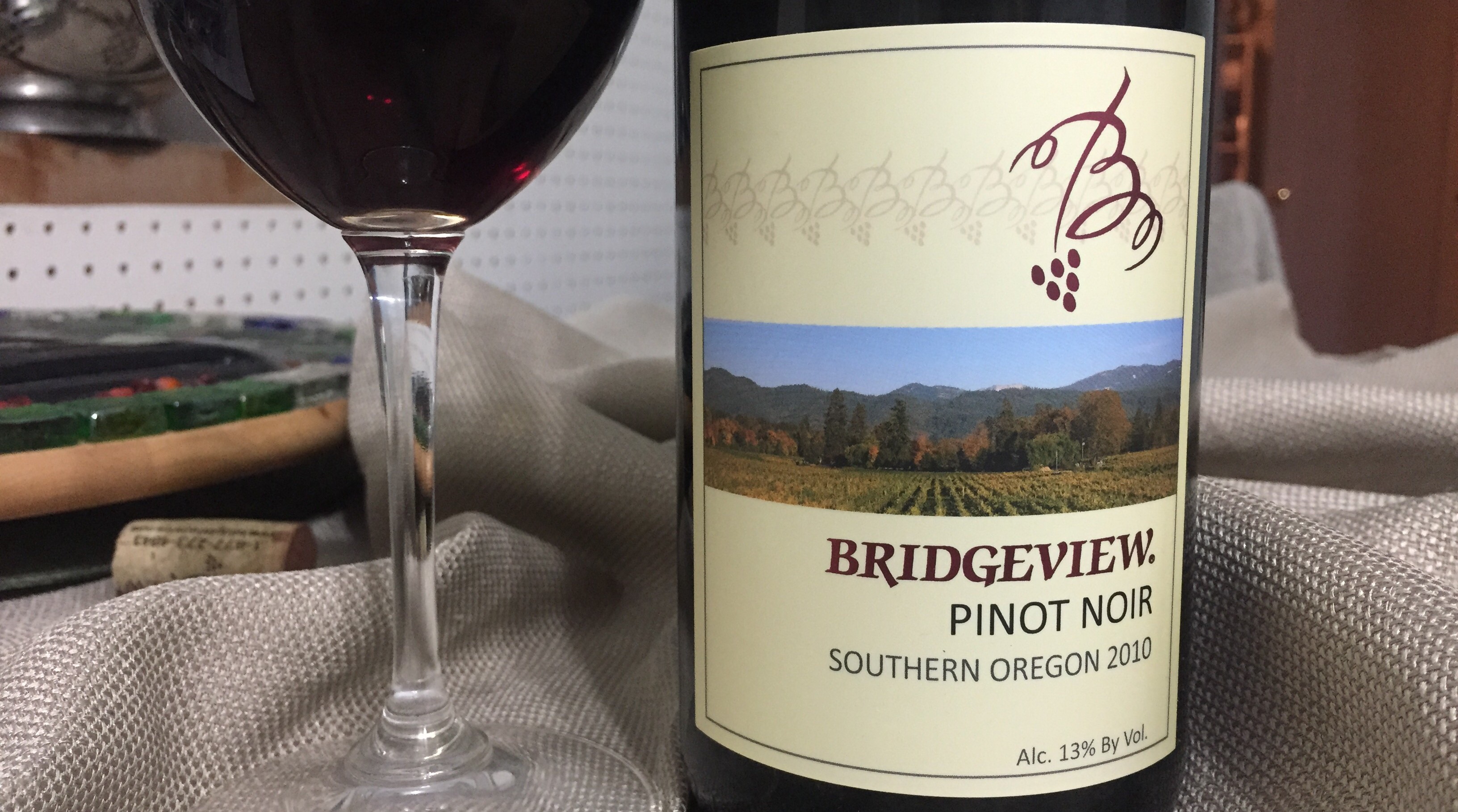 What’s in My Glass? Bridgeview Pinot Noir