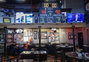 The Angry Beaver Sports Grill aims to serve food, drinks, and as Oregon State athletics museum