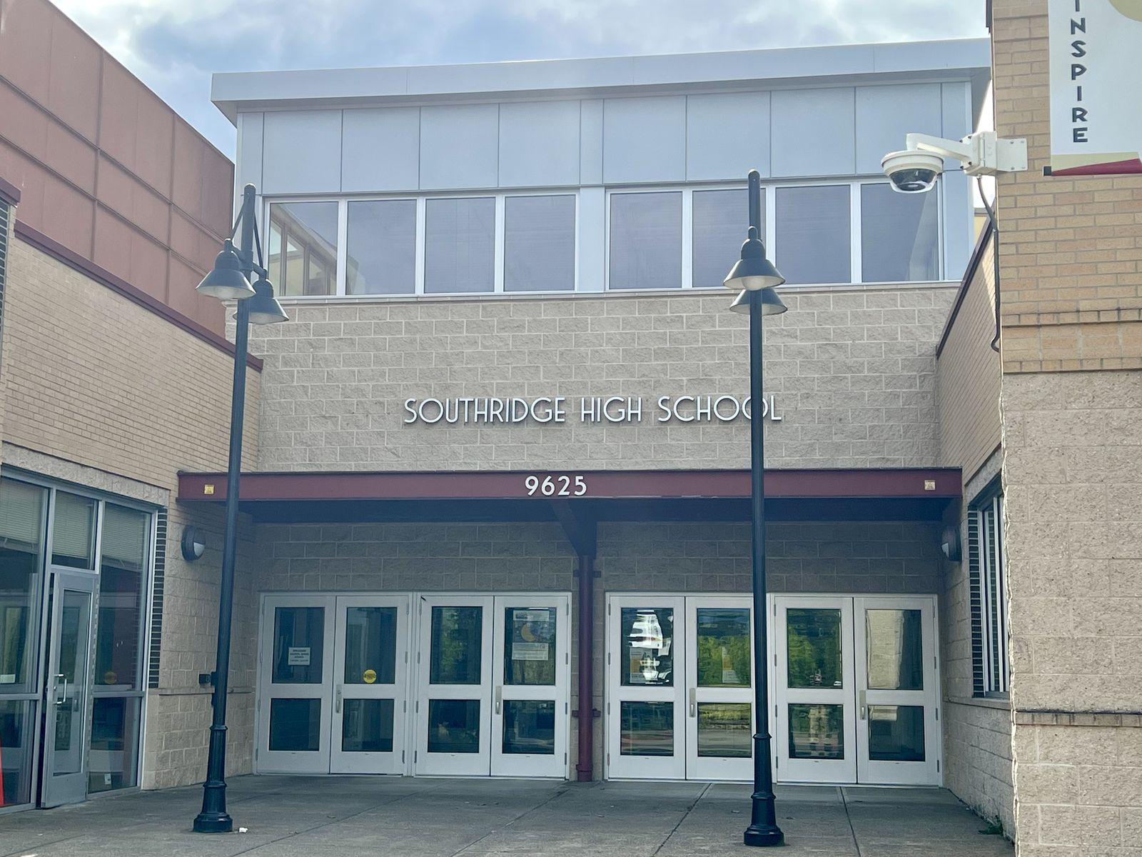 Southridge High School in Beaverton is shown here.