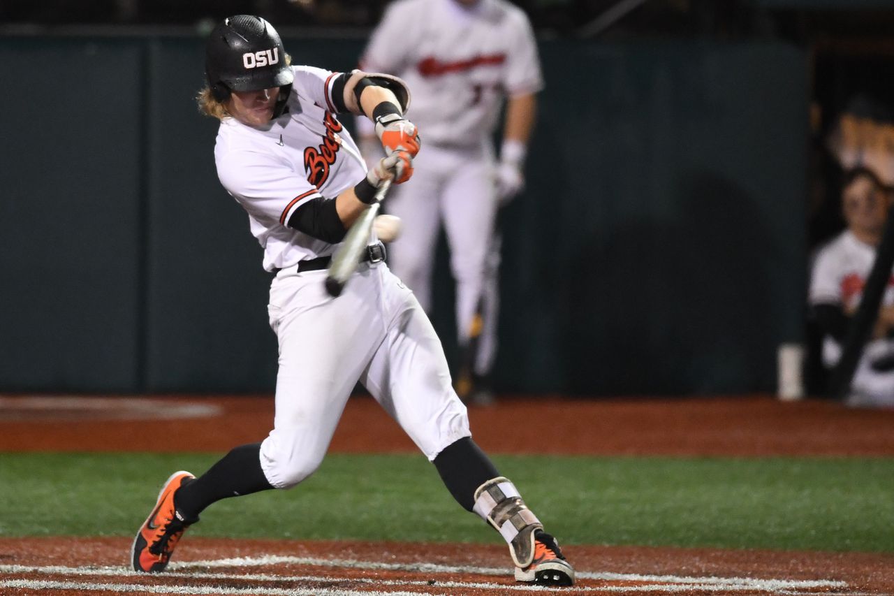 Oregon State Beavers survive collapse and ‘craziest day of baseball,’ beat UCLA Bruins to reach Pac-12 tournament championship