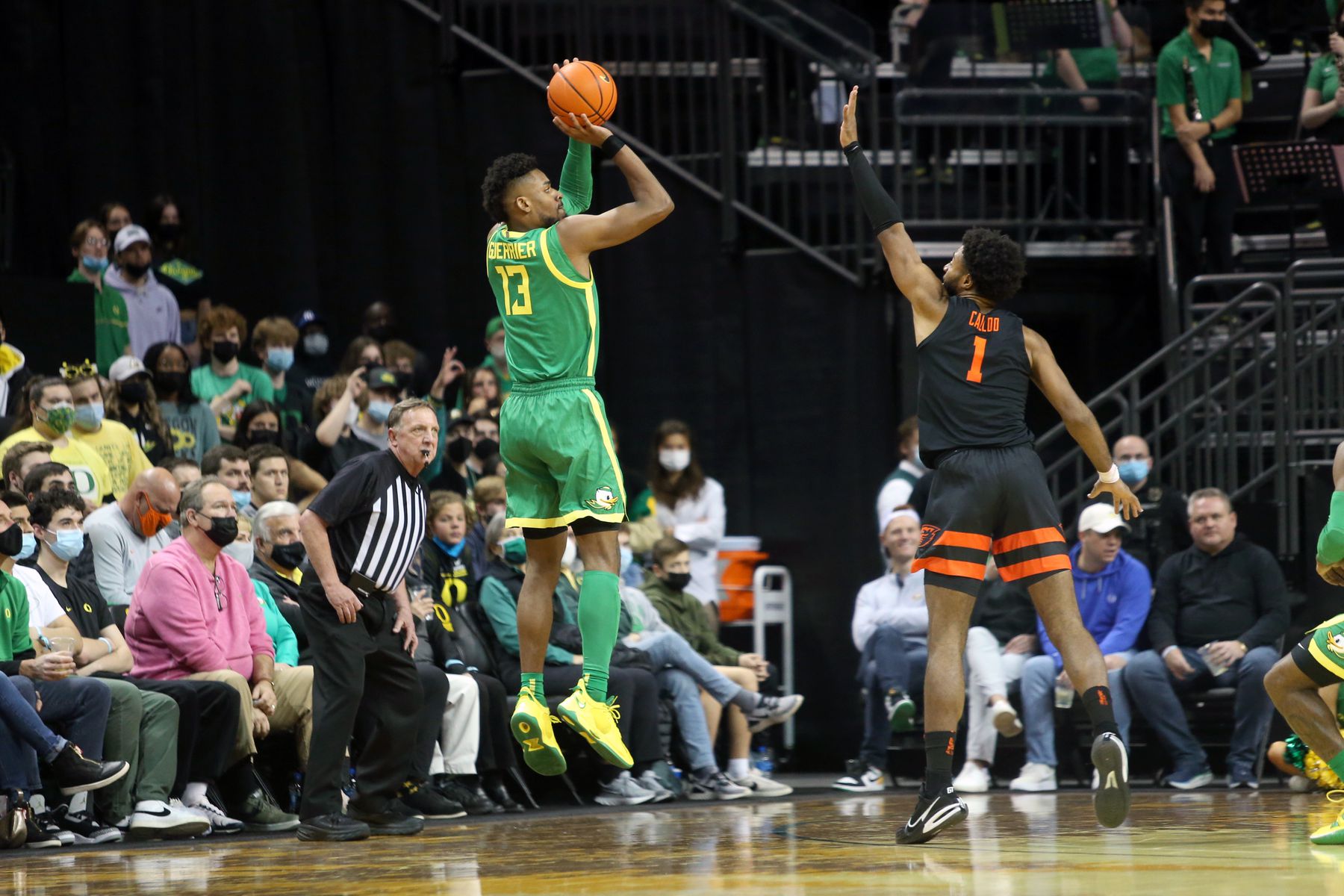 Quincy Guerrier withdraws from NBA draft, returning to Oregon men’s basketball