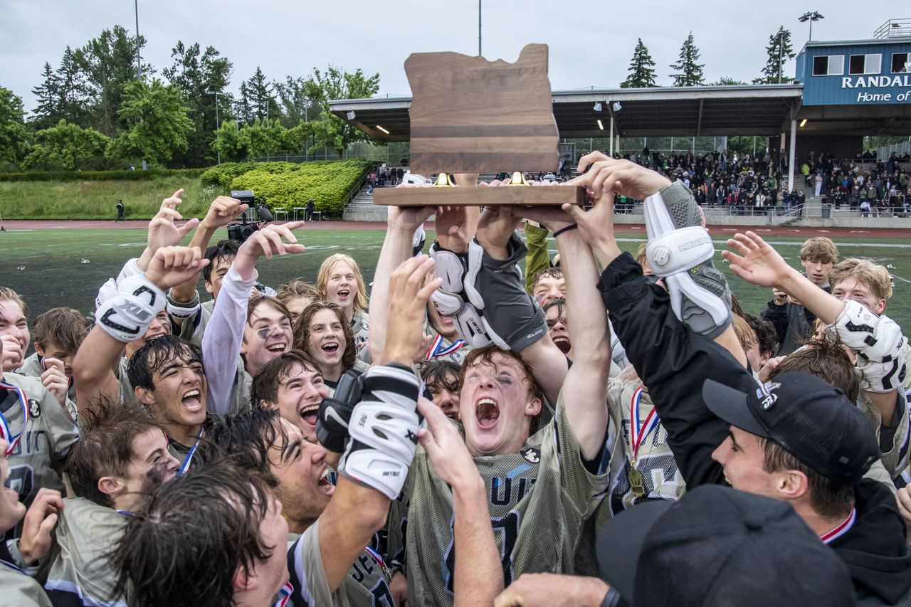 Jesuit dominates for first boys lacrosse state title, beating Lakeridge 17-9