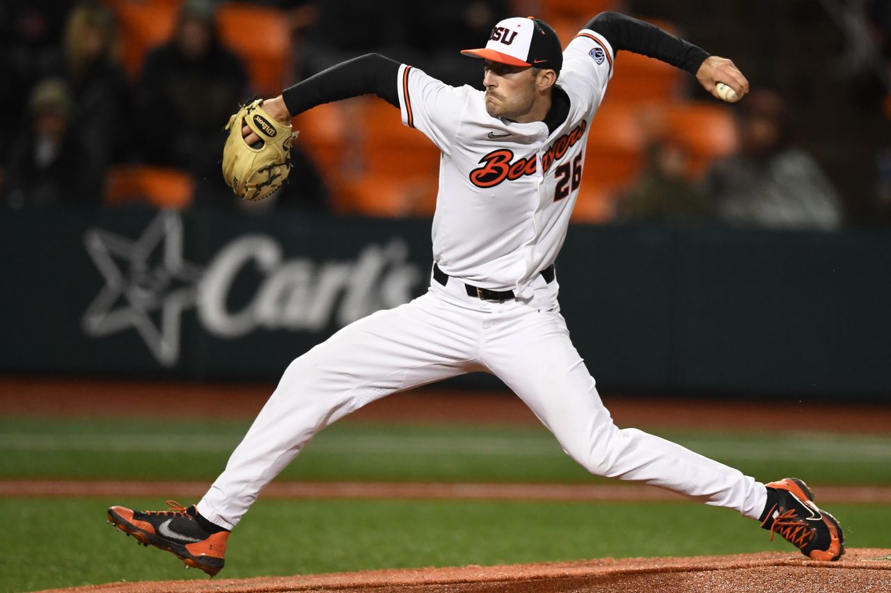 Oregon State ace Cooper Hjerpe named National Pitcher of the Year finalist