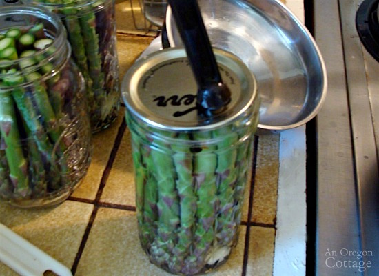 Pickling and Canning Asparagus_11-attaching lid