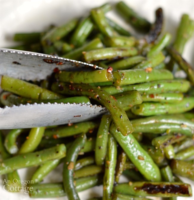 Garlic Green Beans-a perfect side dish