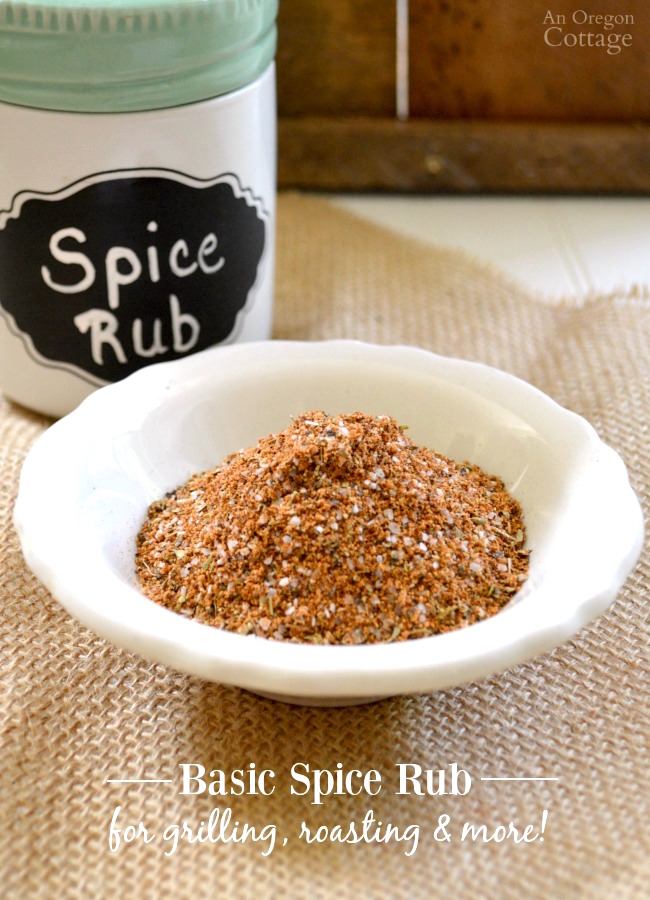 Basic Spice Rub for grilling, roasting, and more!