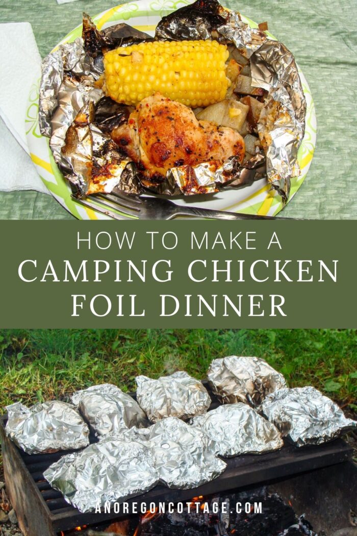 camping chicken foil dinner