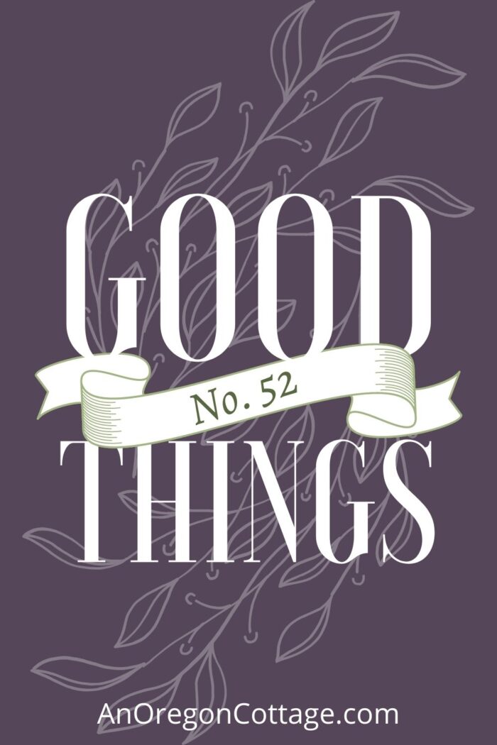 Good Things No.52: Outdoor Progress, New Lip Tint, Tissue Covers, Books & More