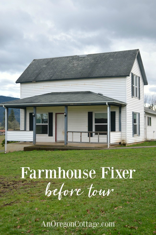 Farmhouse Fixer before