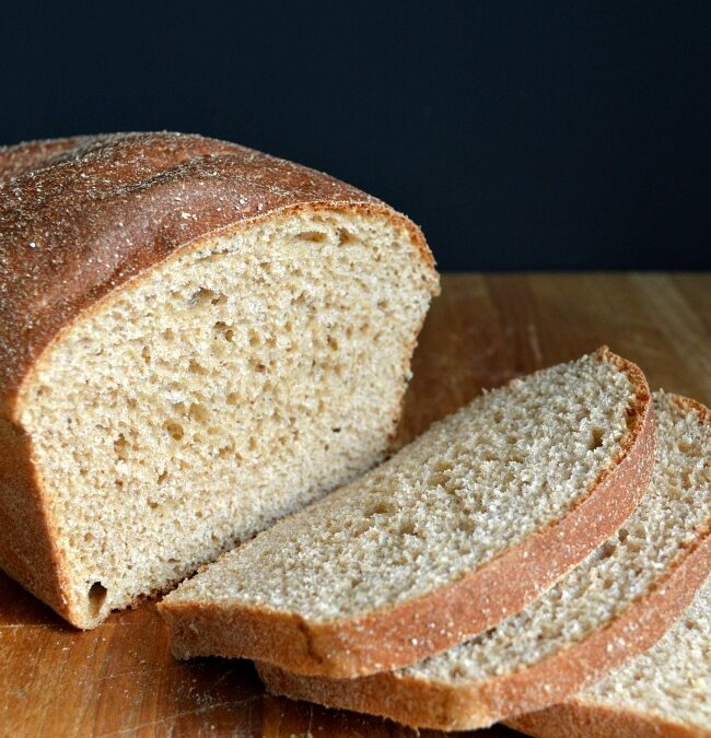 Easy, Soft 100% Whole Wheat Sandwich Bread Tutorial
