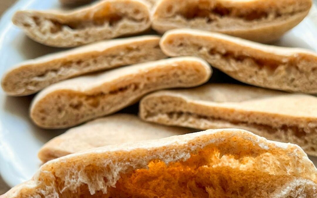 Easy Homemade Whole Wheat Pita Bread