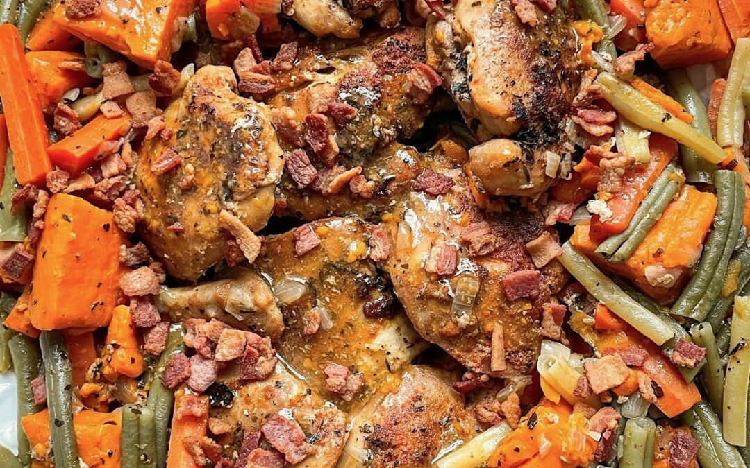 Slow Cooker Chicken Dinner with Vegetables