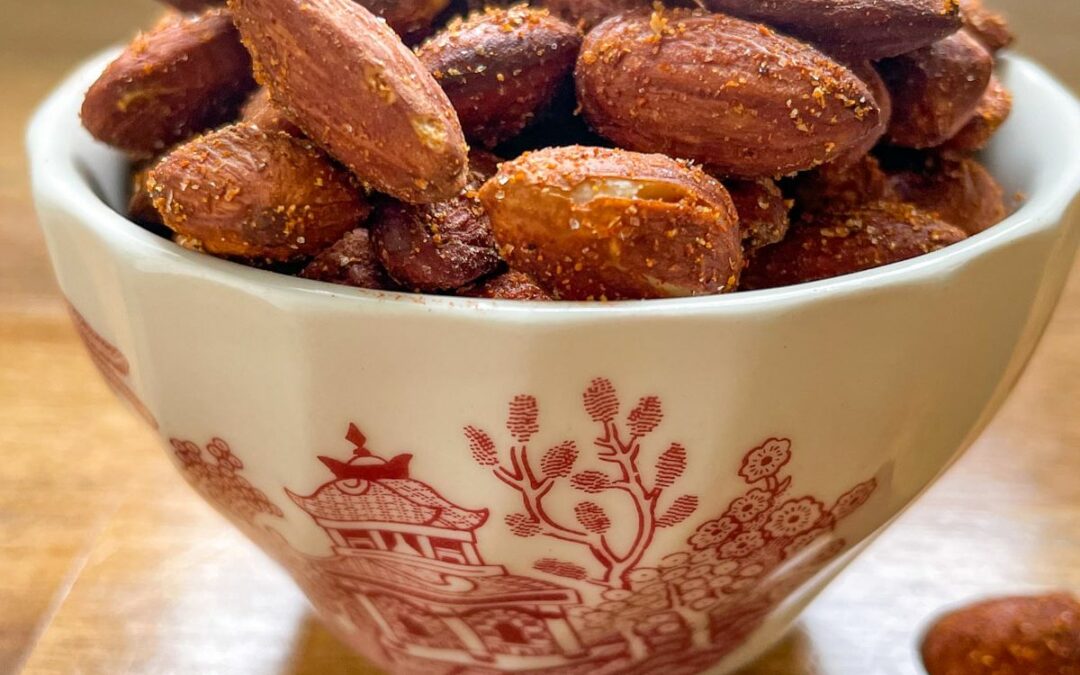Chipotle Spicy Roasted Almonds – Easy, Sugar Free, 20 Minute Recipe
