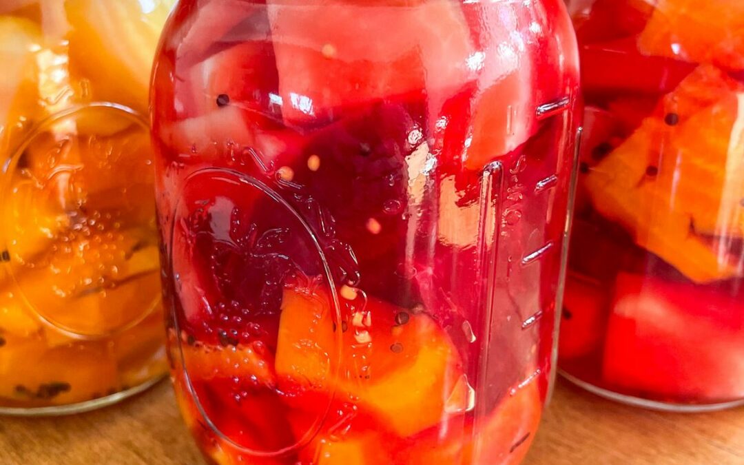 Easy Pickled Beets for Canning or Refrigerator, Jar-by-Jar