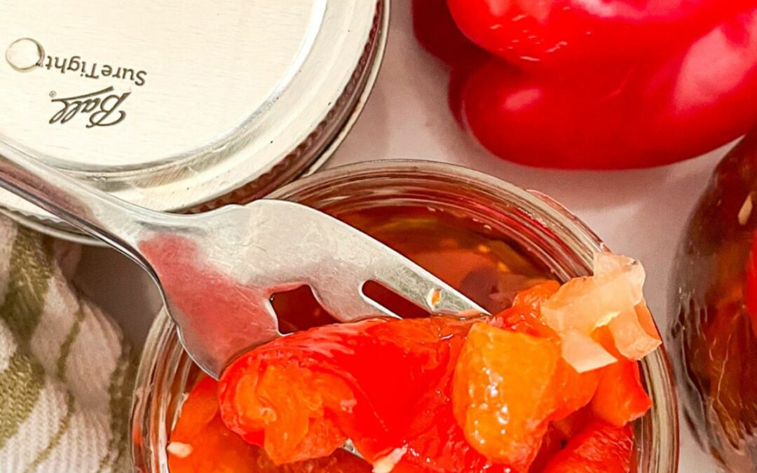 Canned Roasted Red Peppers In Wine Recipe & Tutorial