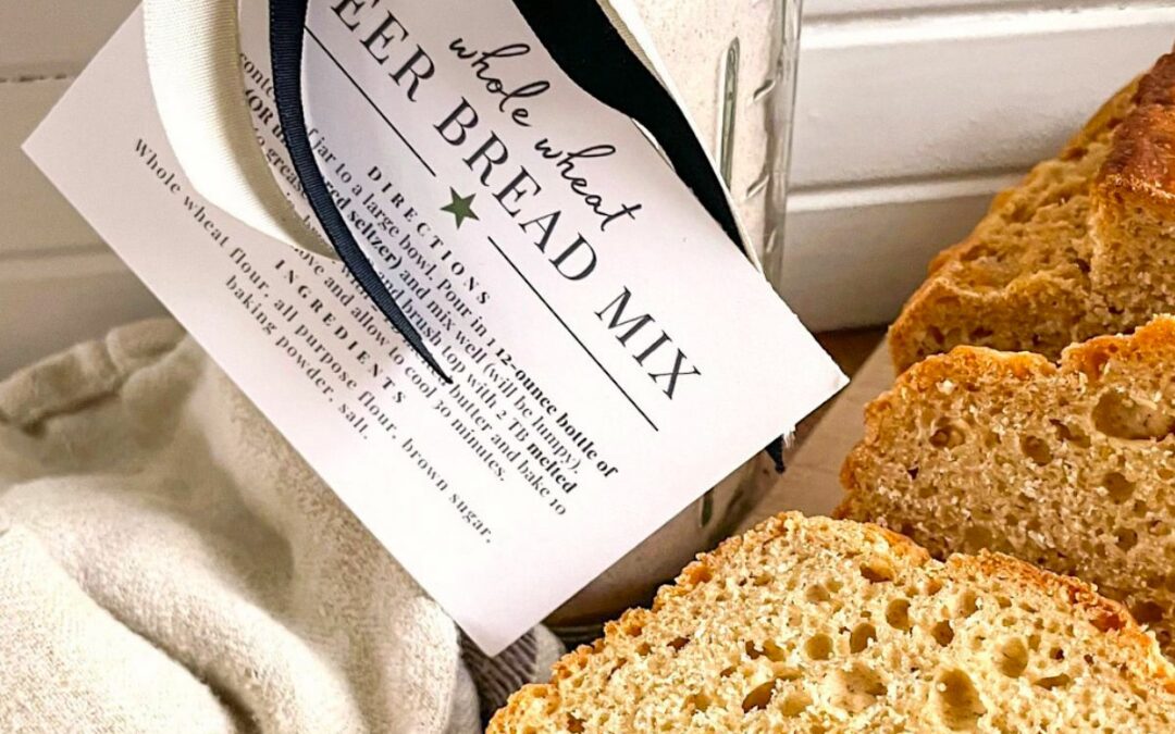 Whole Wheat Beer Bread Mix – Quick Inexpensive Jar Gift (With or Without Alcohol)