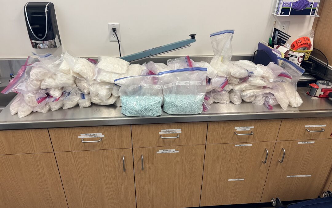 Traffic stop leads to seizure of fentanyl and meth – Douglas County (Photo)
